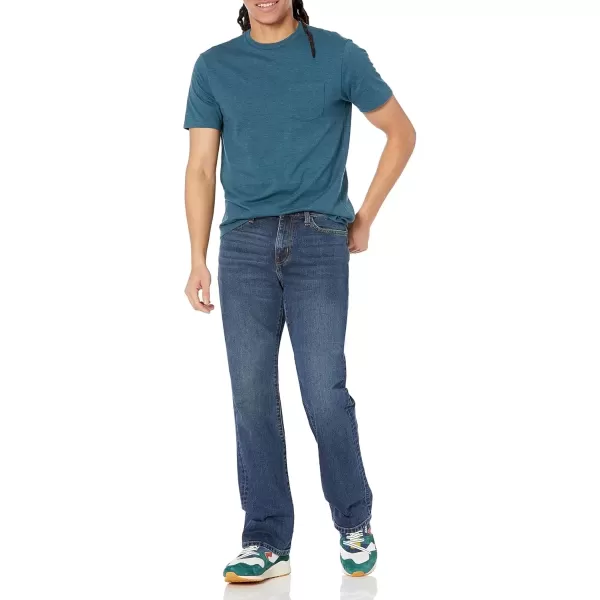 imageAmazon Essentials Jeans for Men Straight Fit BootcutMedium Wash