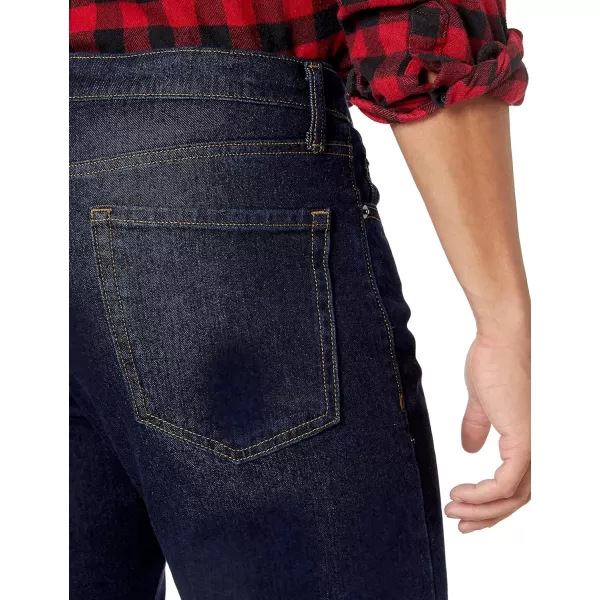 imageAmazon Essentials Jeans for Men Straight Fit BootcutRinsed
