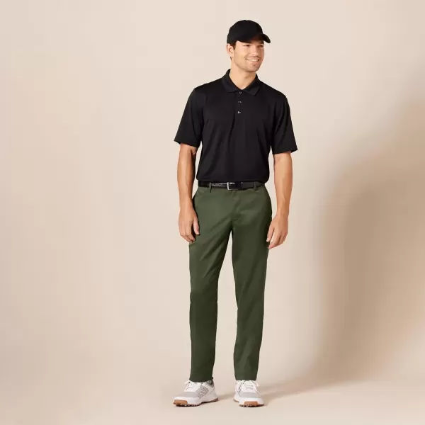 imageAmazon Essentials Mens Athleticfit Stretch Golf Pants Available in Big ampamp TallDark Olive