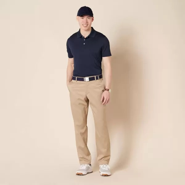 imageAmazon Essentials Mens Athleticfit Stretch Golf Pants Available in Big ampamp TallKhaki Brown