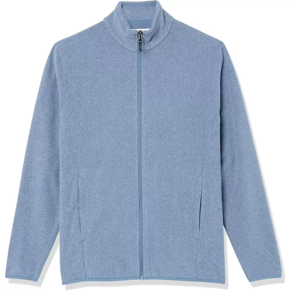 imageAmazon Essentials Mens FullZip Fleece Jacket Available in Big ampamp TallBlue Heather