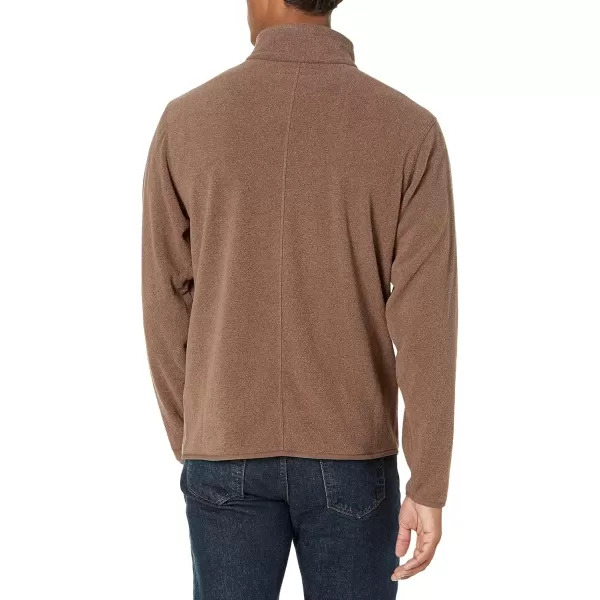 imageAmazon Essentials Mens FullZip Fleece Jacket Available in Big ampamp TallBrown Heather