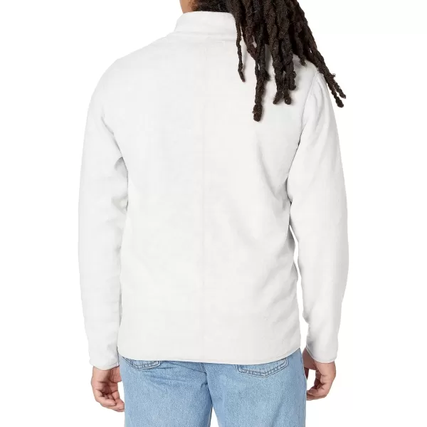 imageAmazon Essentials Mens FullZip Fleece Jacket Available in Big ampamp TallLight Grey Heather