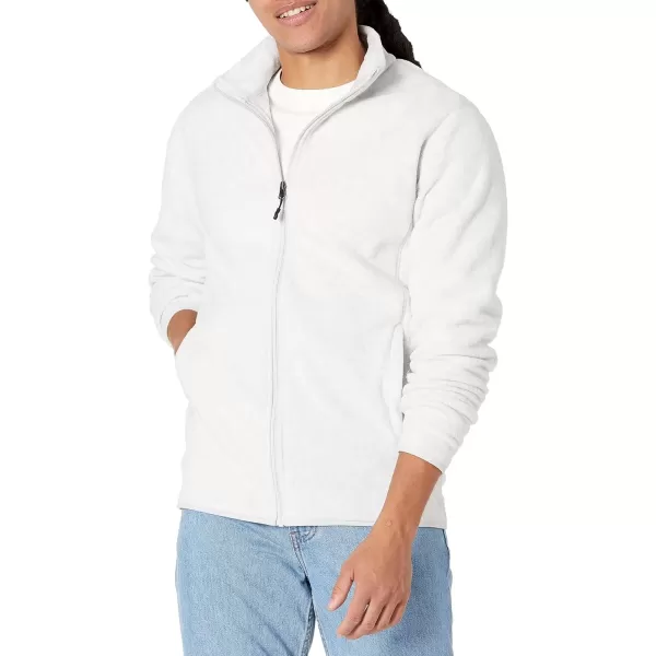 imageAmazon Essentials Mens FullZip Fleece Jacket Available in Big ampamp TallLight Grey Heather