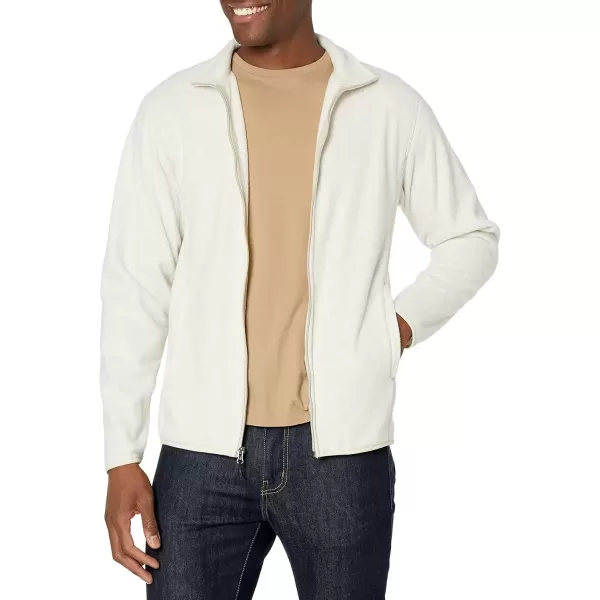 imageAmazon Essentials Mens FullZip Fleece Jacket Available in Big ampamp TallOatmeal Heather