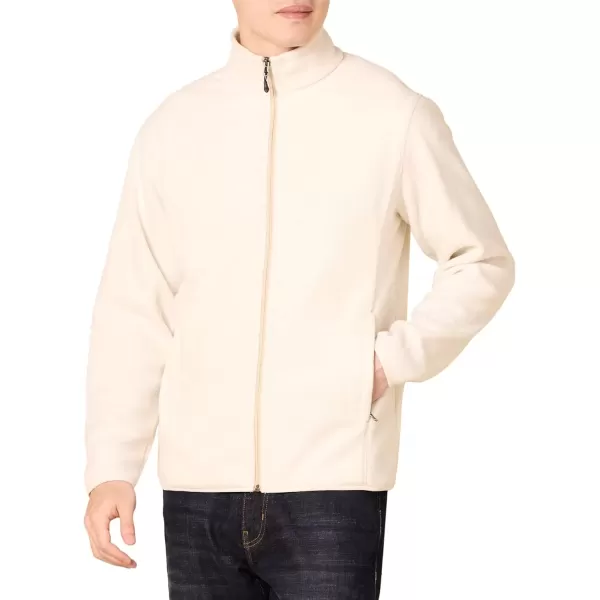 imageAmazon Essentials Mens FullZip Fleece Jacket Available in Big ampamp TallOatmeal Heather