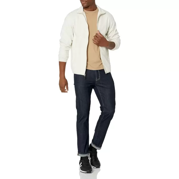 imageAmazon Essentials Mens FullZip Fleece Jacket Available in Big ampamp TallOatmeal Heather