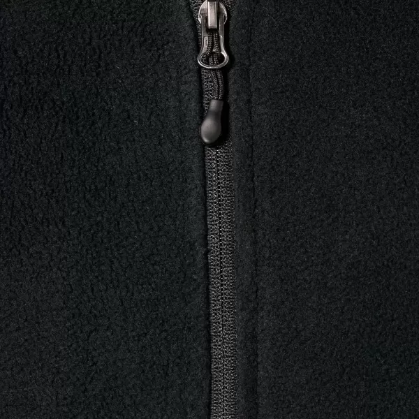 imageAmazon Essentials Mens FullZip Polar Fleece Vest Available in Big ampamp TallBlack