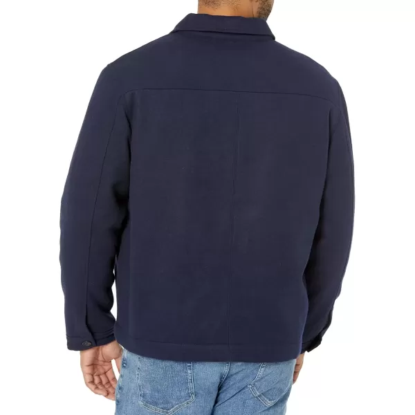 imageAmazon Essentials Mens Wool Bomber Jacket Available in Big ampamp TallNavy