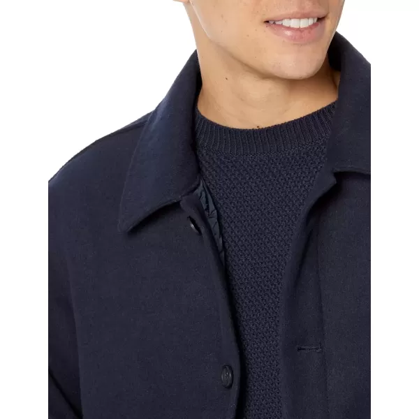 imageAmazon Essentials Mens Wool Bomber Jacket Available in Big ampamp TallNavy