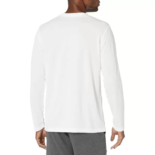 imageAmazon Essentials Long Sleeve Shirt for Men Performance TechWhite