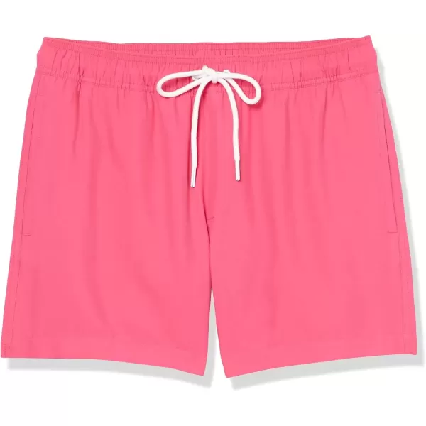 imageAmazon Essentials Mens 5quot QuickDry Swim TrunkHot Pink