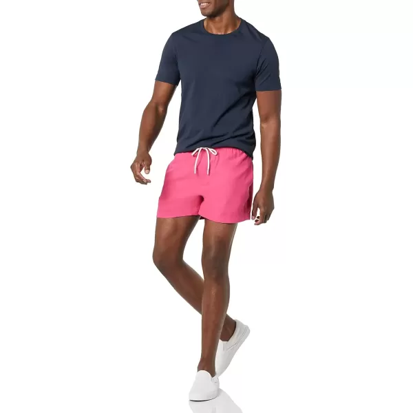 imageAmazon Essentials Mens 5quot QuickDry Swim TrunkHot Pink