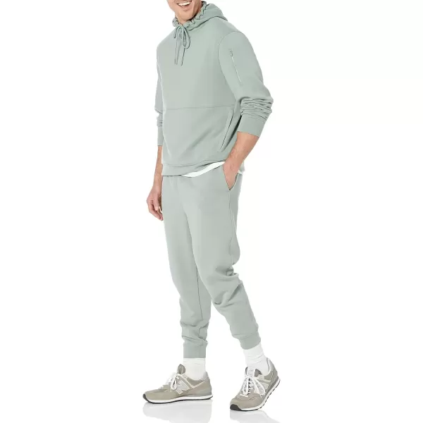 imageAmazon Essentials Mens Active Sweat Hoodie Available in Big ampamp TallSage Green