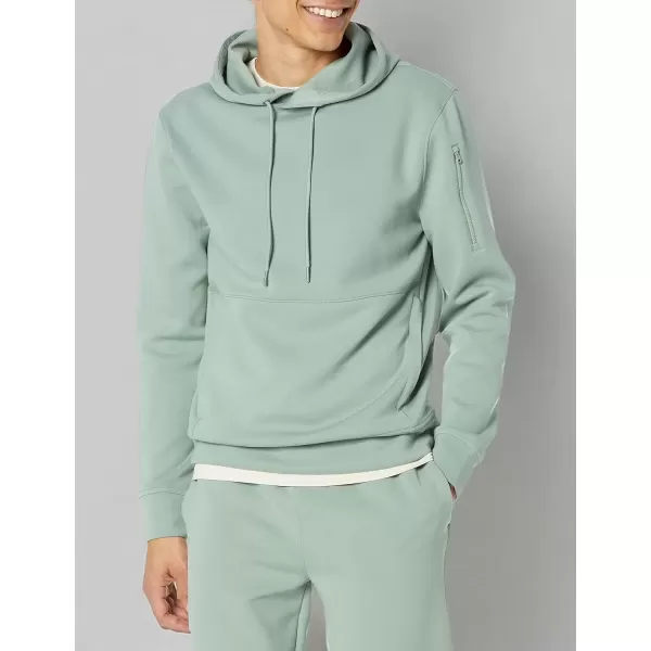 imageAmazon Essentials Mens Active Sweat Hoodie Available in Big ampamp TallSage Green