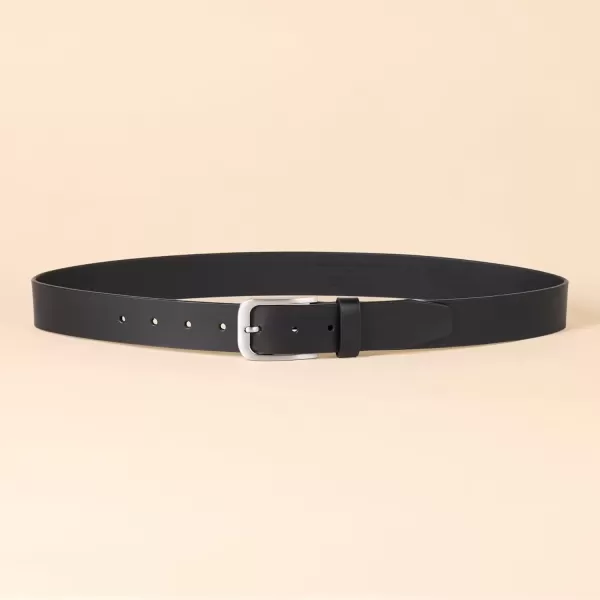 imageAmazon Essentials Mens Classic Jean Leather BeltBlack