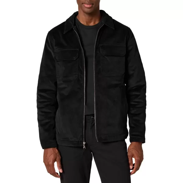 imageAmazon Essentials Mens Corduroy Work Jacket Available in Big ampamp TallBlack