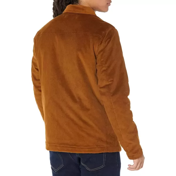 imageAmazon Essentials Mens Corduroy Work Jacket Available in Big ampamp TallDark Chestnut Brown