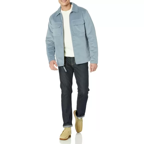 imageAmazon Essentials Mens Corduroy Work Jacket Available in Big ampamp TallGrey