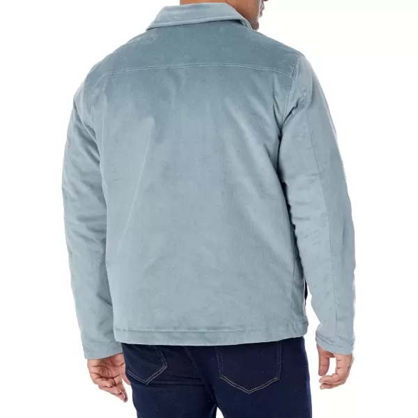 imageAmazon Essentials Mens Corduroy Work Jacket Available in Big ampamp TallGrey