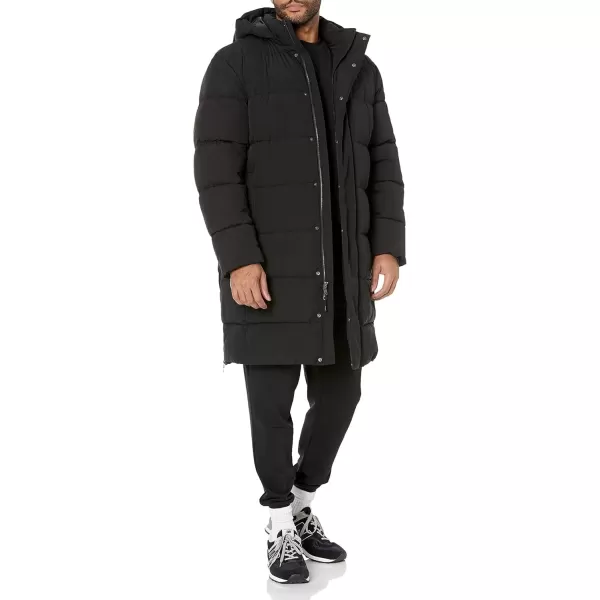 imageAmazon Essentials Mens Hooded Long Puffer CoatBlack