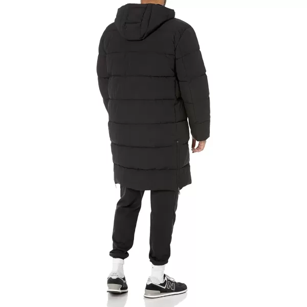 imageAmazon Essentials Mens Hooded Long Puffer CoatBlack