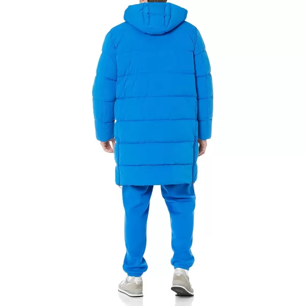 imageAmazon Essentials Mens Hooded Long Puffer CoatBright Blue