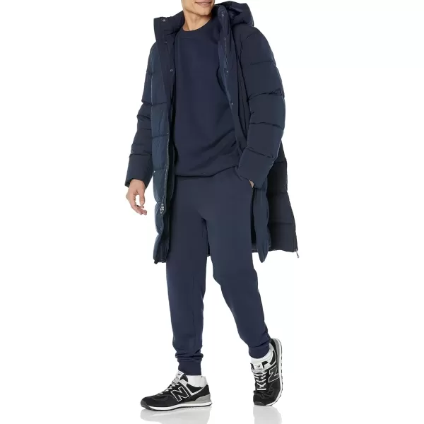 imageAmazon Essentials Mens Hooded Long Puffer CoatNavy