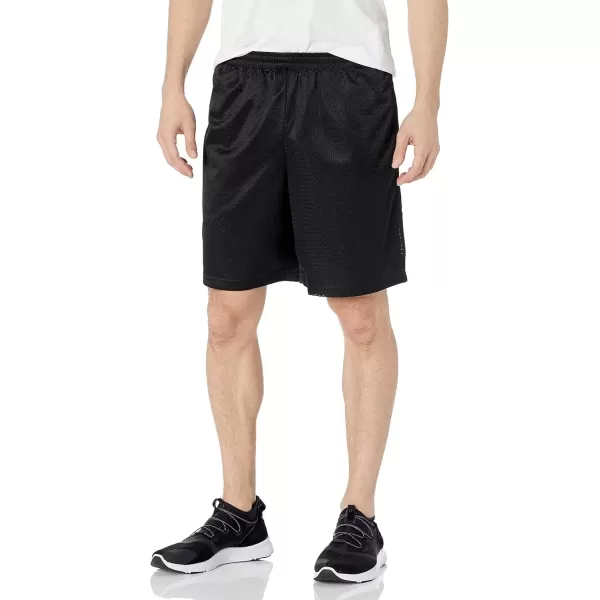 imageAmazon Essentials Mens LooseFit Mesh Basketball Short MultipacksBlack