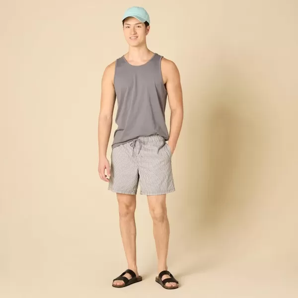 imageAmazon Essentials Mens Tank Top RegularFit UndershirtGrey