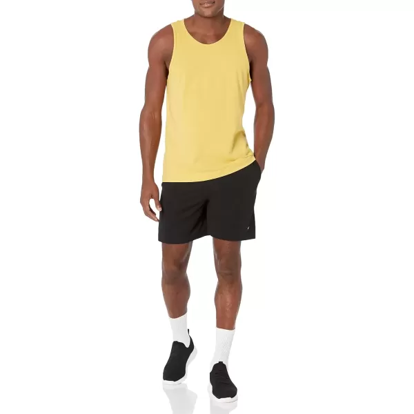 imageAmazon Essentials Mens Tank Top RegularFit UndershirtYellow