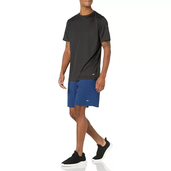 imageAmazon Essentials TShirts for Men Active Performance Tech Available in Big ampamp Tall Pack of 2Black