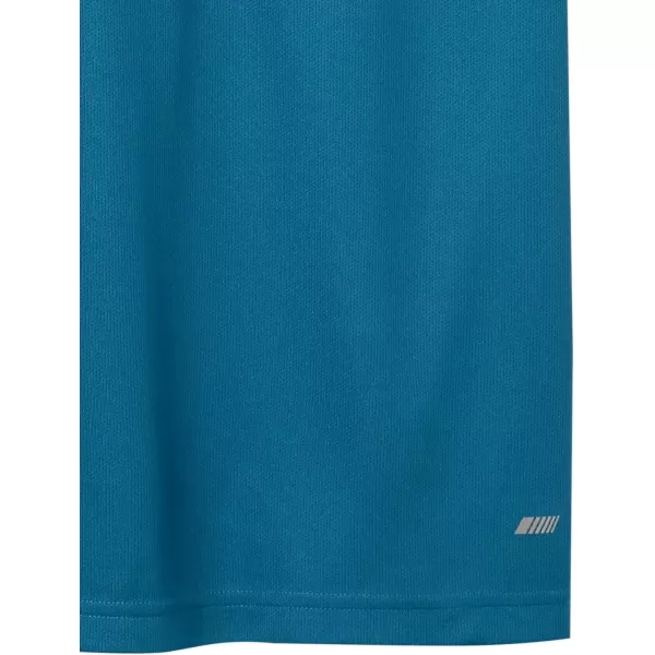 imageAmazon Essentials TShirts for Men Active Performance Tech Available in Big ampamp Tall Pack of 2Dark BlueTeal Blue