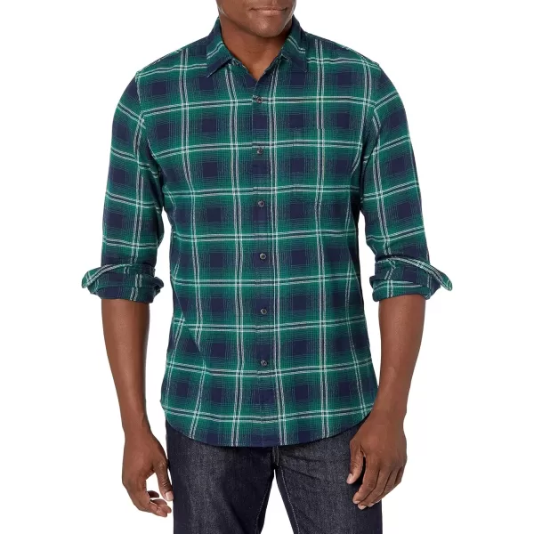 Green Navy Plaid