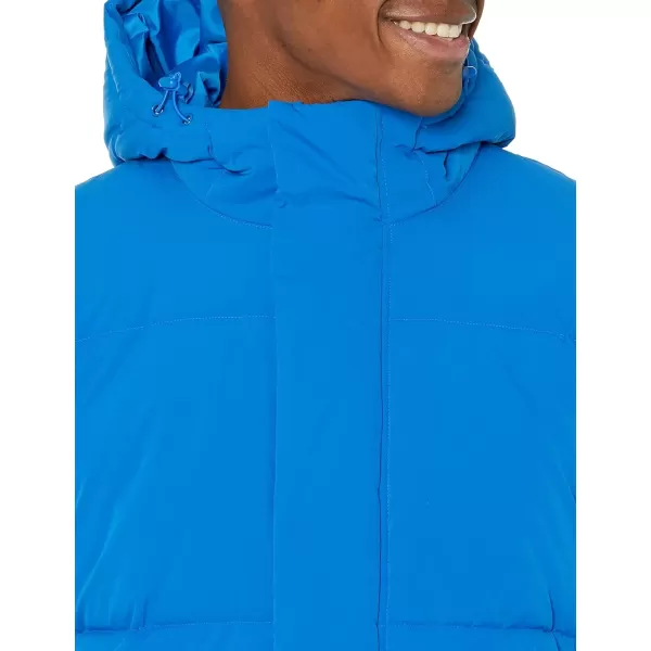 imageAmazon Essentials Mens MidLength Hooded Puffer Coat Available in Big ampamp TallBright Blue