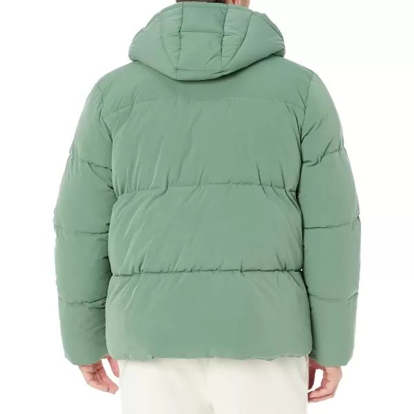 imageAmazon Essentials Mens MidLength Hooded Puffer Coat Available in Big ampamp TallSage Green