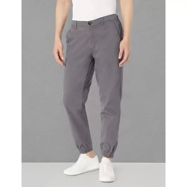 imageAmazon Essentials Mens Pants Chinos StraightFit JoggerDark Grey