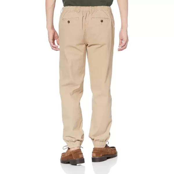 imageAmazon Essentials Mens Pants Chinos StraightFit JoggerKhaki Brown