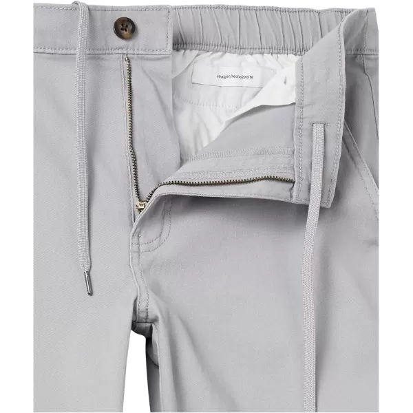 imageAmazon Essentials Mens Pants Chinos StraightFit JoggerLight Grey