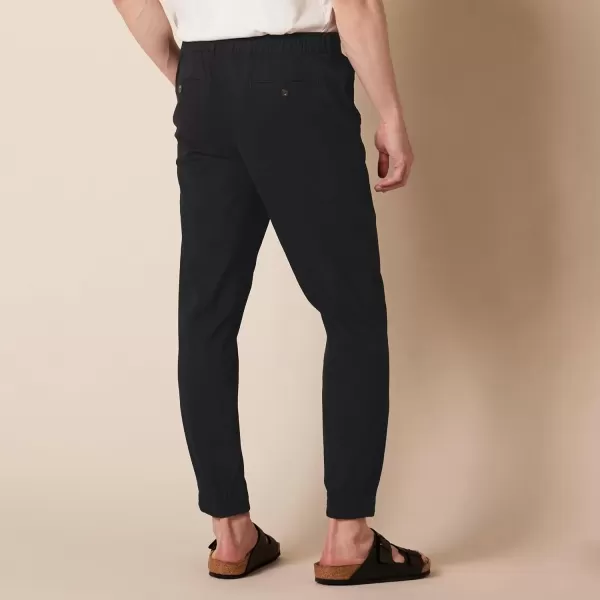 imageAmazon Essentials Mens SlimFit Chino Jogger PantBlack