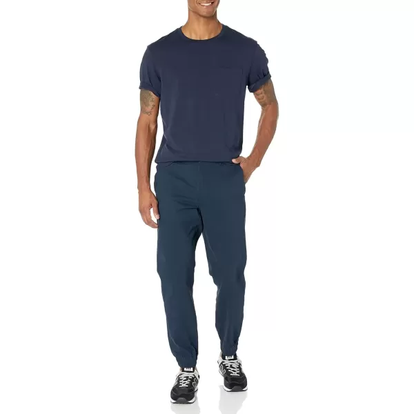 imageAmazon Essentials Mens SlimFit Chino Jogger PantNavy