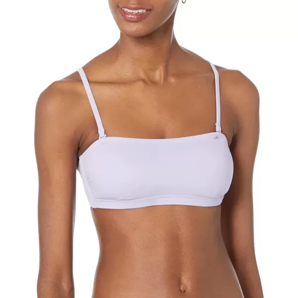 imageAmazon Essentials Womens Bandeau Swimsuit Top Available in Plus SizeLavender