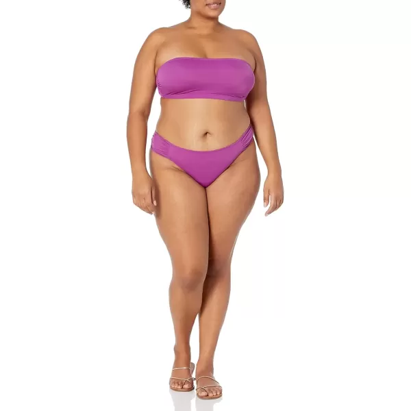 imageAmazon Essentials Womens Bandeau Swimsuit Top Available in Plus SizeViolet