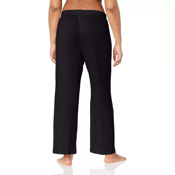 imageAmazon Essentials Womens Lightweight Lounge Terry Pajama PantBlack