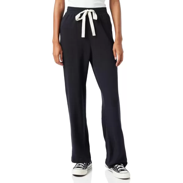 imageAmazon Essentials Womens Lightweight Lounge Terry Pajama PantBlack