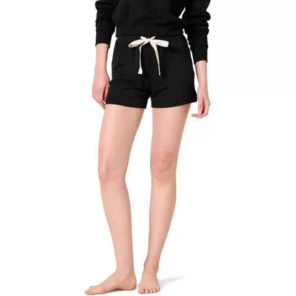 imageAmazon Essentials Womens Lightweight Lounge Terry Pajama ShortsBlack