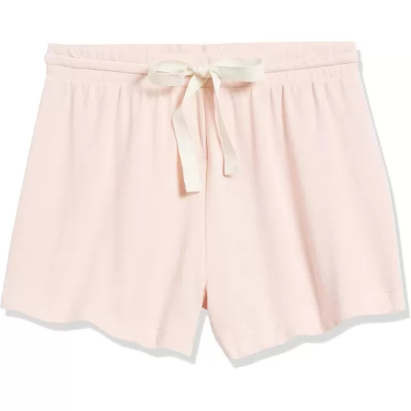 imageAmazon Essentials Womens Lightweight Lounge Terry Pajama ShortsLight Pink