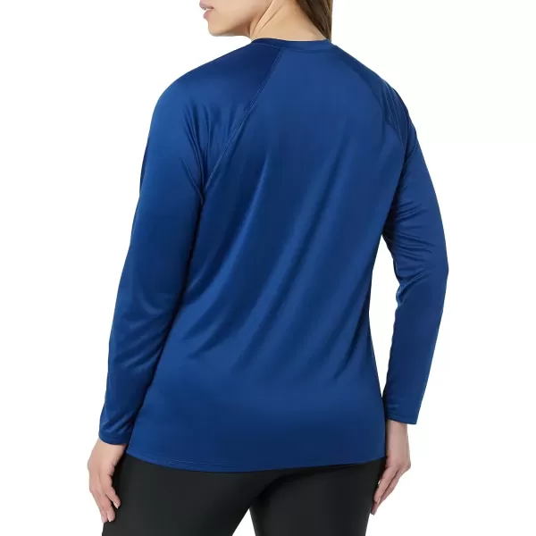 imageAmazon Essentials Womens Rash Guard Long Sleeve Sun ProtectionNavy