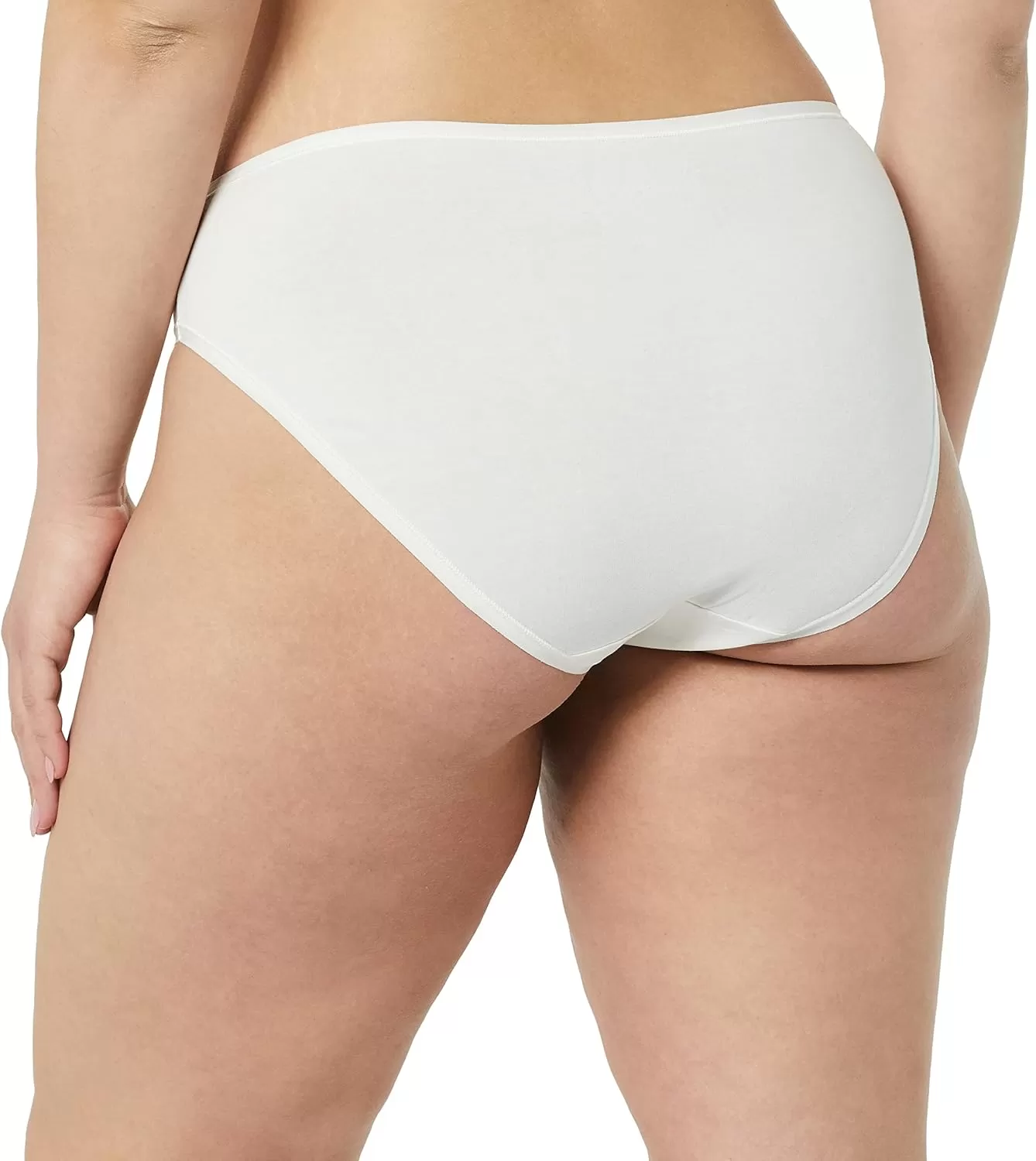 imageAmazon Essentials Womens Cotton High Leg Brief Underwear Available in Plus Size MultipacksMulticolorDitsy FloralFloral