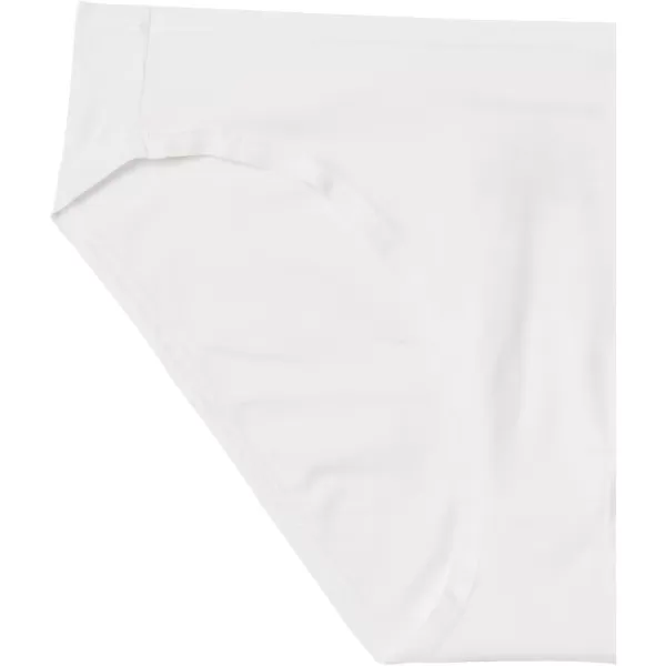 imageAmazon Essentials Womens Cotton Bikini Brief Underwear Available in Plus Size Pack of 10White